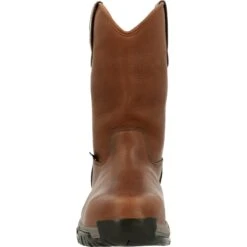 Michelin Men's HydroEdge 11" Alloy Toe WP Metguard Work Boot- Black- MIC0007 13 Michelin Men's HydroEdge 11" Alloy Toe WP Metguard Work Boot- Black- MIC0007 -Overlook Boots Online Shop MIC0007 front