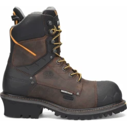 Matterhorn Men's Pr Steadfast 8" WP Comp Toe Work Boot -Brown- MT2558