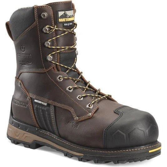Matterhorn Men's MAXIMUS 2.0 8" Comp Toe WP 800G Ins Work Boot- MT2562 3 Matterhorn Men's MAXIMUS 2.0 8" Comp Toe WP 800G Ins Work Boot- MT2562