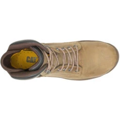 CAT Men's Mobilize Alloy Toe Work Boot - Fossil - P91268 -Overlook Boots Online Shop P91268 6