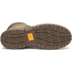 CAT Men's Mobilize Alloy Toe Work Boot - Fossil - P91268 -Overlook Boots Online Shop P91268 7