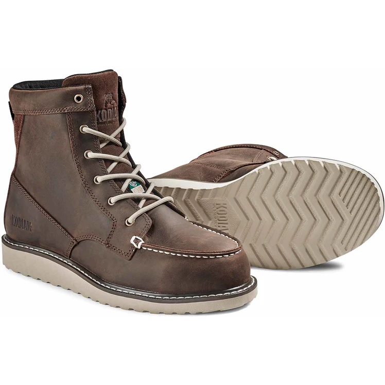 Kodiak Women's Whitton 6" ST Puncture Resist Safety Work Boot -Brown- 4TEYDB 7 Kodiak Women's Whitton 6" ST Puncture Resist Safety Work Boot -Brown- 4TEYDB - Image 5