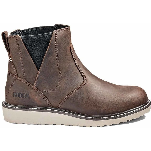 Kodiak Women's Whitton Soft Toe Chelsea Safety Work Boot -Brown- 4THMDB 4 Kodiak Women's Whitton Soft Toe Chelsea Safety Work Boot -Brown- 4THMDB - Image 2
