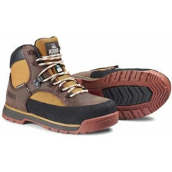 Kodiak Women's Greb Classic Steel Toe WP Hiker Work Boot -Brown- 834YBN -Overlook Boots Online Shop PS KD 834YBN P