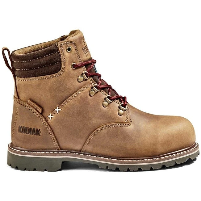 Kodiak Women's Bralorne 6" CT Waterproof Safety Work Boot -Brown- K4TEBN 4 Kodiak Women's Bralorne 6" CT Waterproof Safety Work Boot -Brown- K4TEBN - Image 2