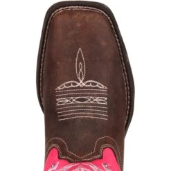 Durango Women's Benefiting Stefanie Spielman Square Toe Western Boot 16 Durango Women's Benefiting Stefanie Spielman Square Toe Western Boot -Overlook Boots Online Shop RD3557 birdseye