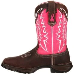 Durango Women's Benefiting Stefanie Spielman Square Toe Western Boot 12 Durango Women's Benefiting Stefanie Spielman Square Toe Western Boot -Overlook Boots Online Shop RD3557 instep profile
