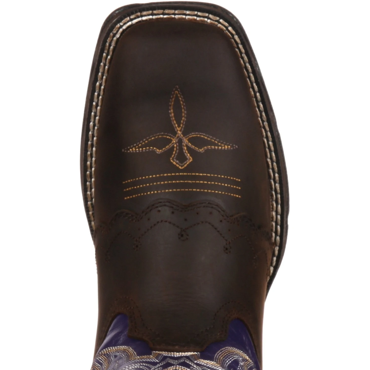 Durango Women's Lady Rebel 10" Square Toe Western Boot- Brown - RD3576 8 Durango Women's Lady Rebel 10" Square Toe Western Boot- Brown - RD3576 - Image 6