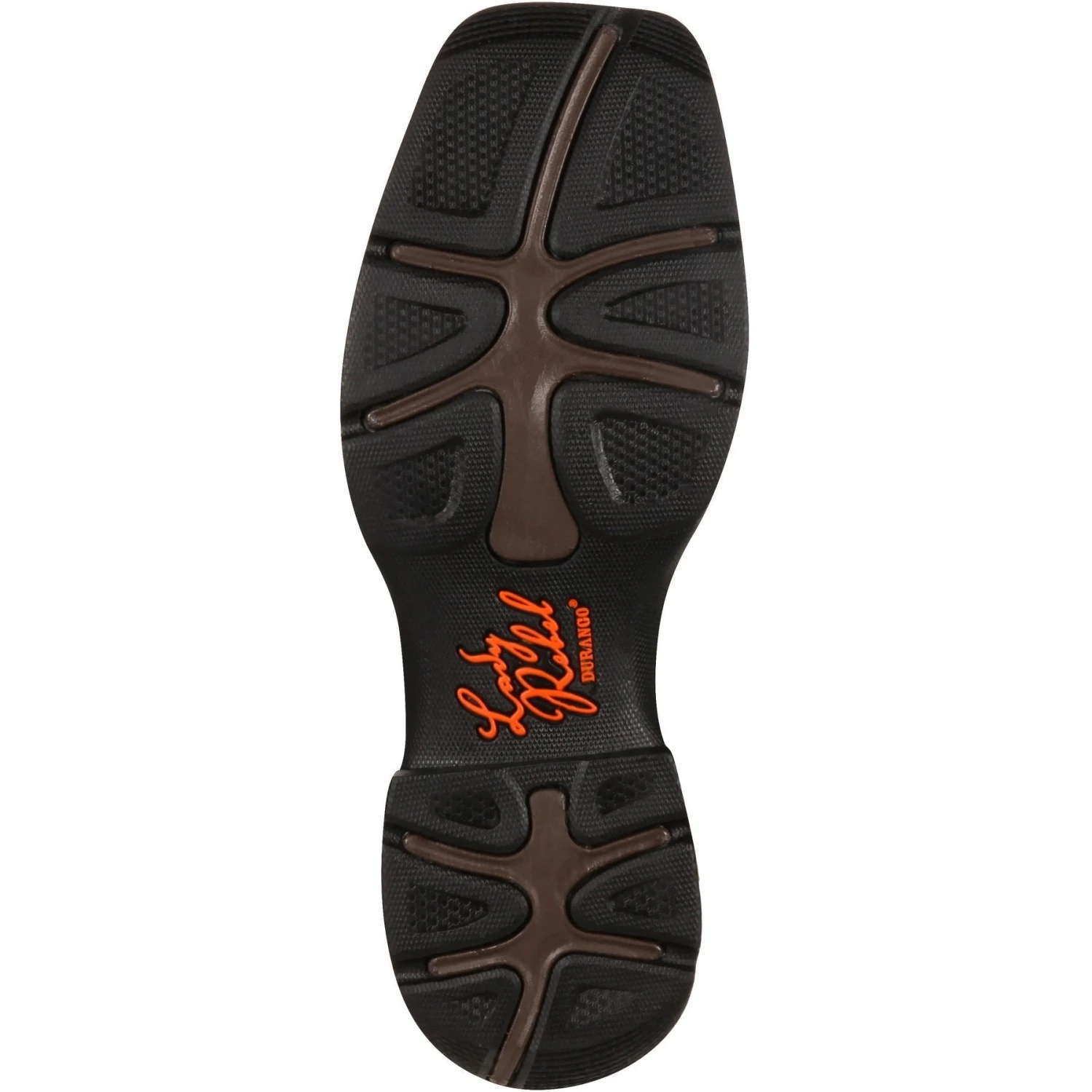 Durango Women's Lady Rebel 10" Square Toe Western Boot- Brown - RD3576 9 Durango Women's Lady Rebel 10" Square Toe Western Boot- Brown - RD3576 - Image 7