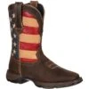Durango Women's Lady Rebel Patriotic 10" Square Toe Western Flag Boot RD4414 -Overlook Boots Online Shop RD4414