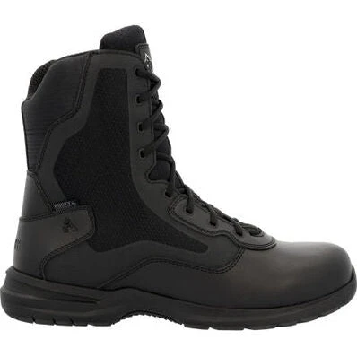 Rocky Men's Cadet 8" Side Zip Public Service Duty Boot -Black- RKD0102 4 Rocky Men's Cadet 8" Side Zip Public Service Duty Boot -Black- RKD0102 - Image 2