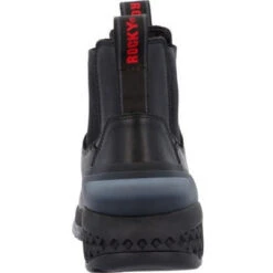 Rocky Men's Code Red Station 6" Slip On Work Boot -Black- RKD0115 -Overlook Boots Online Shop RKD0115 4 LARGE bdbd8b8d 9fb5 4671 be55 7d8ddcc57262
