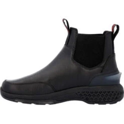 Rocky Men's Code Red Station 6" Slip On Work Boot -Black- RKD0115 -Overlook Boots Online Shop RKD0115 5 LARGE a0965e56 5395 4098 9376 f8dcf1195c77