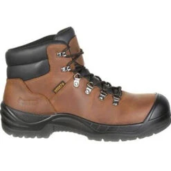 Rocky Men's Worksmart 6" Comp Toe Metguard WP Work Boot Brown RKK0266 -Overlook Boots Online Shop RKK0266 4