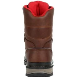 Rocky Men's Rams Horn 8" Waterproof Work Boot - Brown - RKK0296 -Overlook Boots Online Shop RKK0296 back