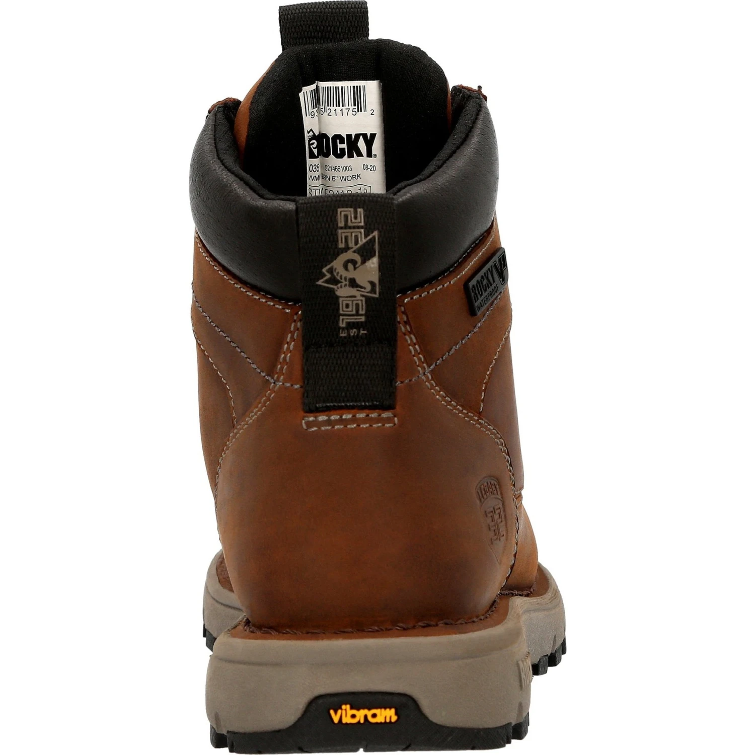 Rocky Women's Legacy 32 6" Soft Toe WP Work Boot - Brown - RKK0349 5 Rocky Women's Legacy 32 6" Soft Toe WP Work Boot - Brown - RKK0349 - Image 3