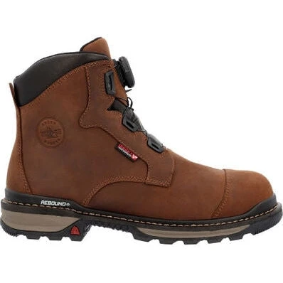 Rocky Men's Rams Horn 6" Comp Toe WP Outdoor Work Boot -Brown- RKK0390 3 Rocky Men's Rams Horn 6" Comp Toe WP Outdoor Work Boot -Brown- RKK0390 - Image 2
