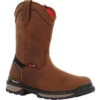 Rocky Men's Rams Horn 10" Comp Toe WP Pull On Work Boot -Horse- RKK0443