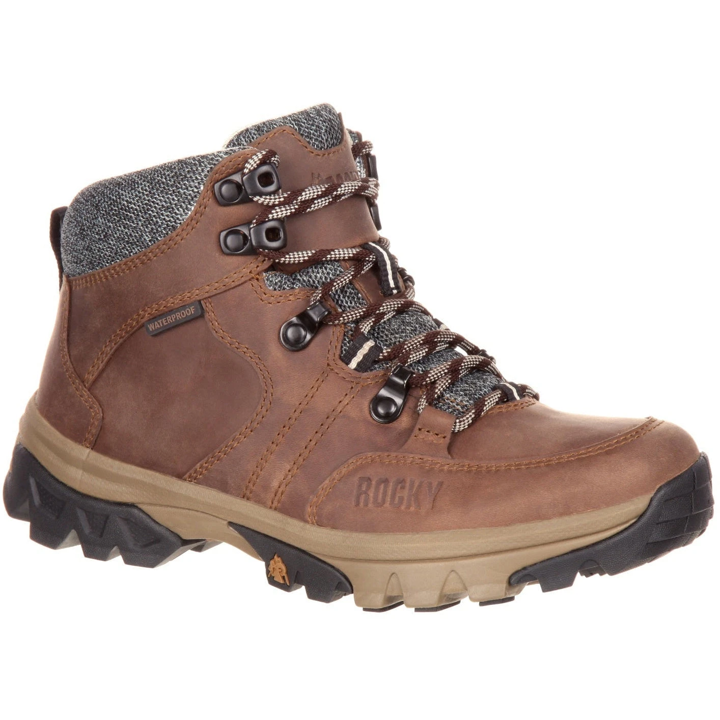 Rocky Women's Endeavor Point 5" WP Outdoor Hiking Boot- Brown- RKS0301 3 Rocky Women's Endeavor Point 5" WP Outdoor Hiking Boot- Brown- RKS0301
