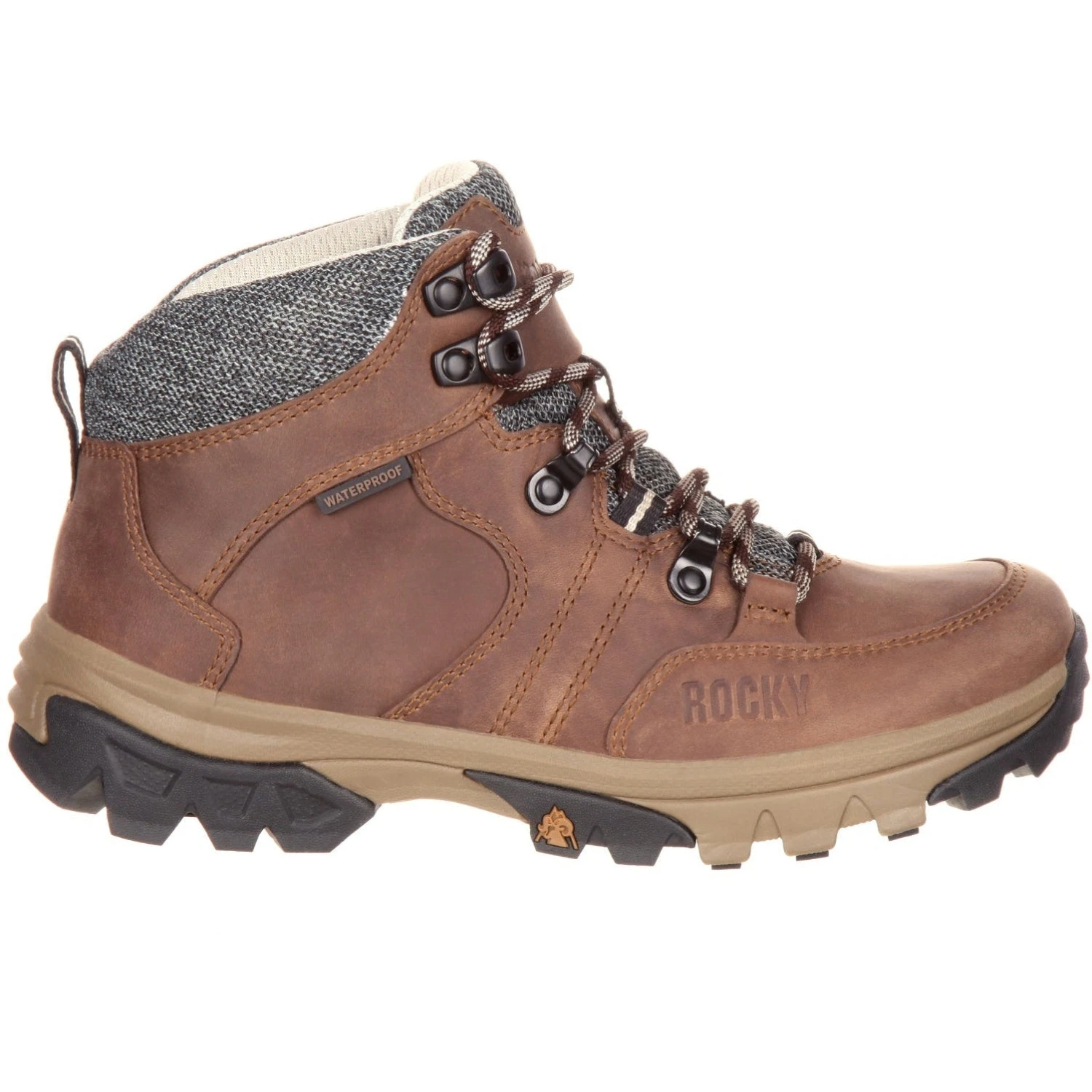 Rocky Women's Endeavor Point 5" WP Outdoor Hiking Boot- Brown- RKS0301 4 Rocky Women's Endeavor Point 5" WP Outdoor Hiking Boot- Brown- RKS0301 - Image 2