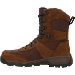 Rocky Men's Red Mountain 8" WP 400G Ins Hunting Boot - Brown - RKS0546 -Overlook Boots Online Shop RKS0546 instep profile