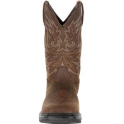 Rocky Men's Worksmart 11" Comp Toe WP Work Boot - Brown - RKW0277 -Overlook Boots Online Shop RKW0277 4