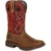 Rocky Men's Legacy 32 11" Sqr Toe WP Western Work Boot- Red - RKW0316 -Overlook Boots Online Shop RKW0316