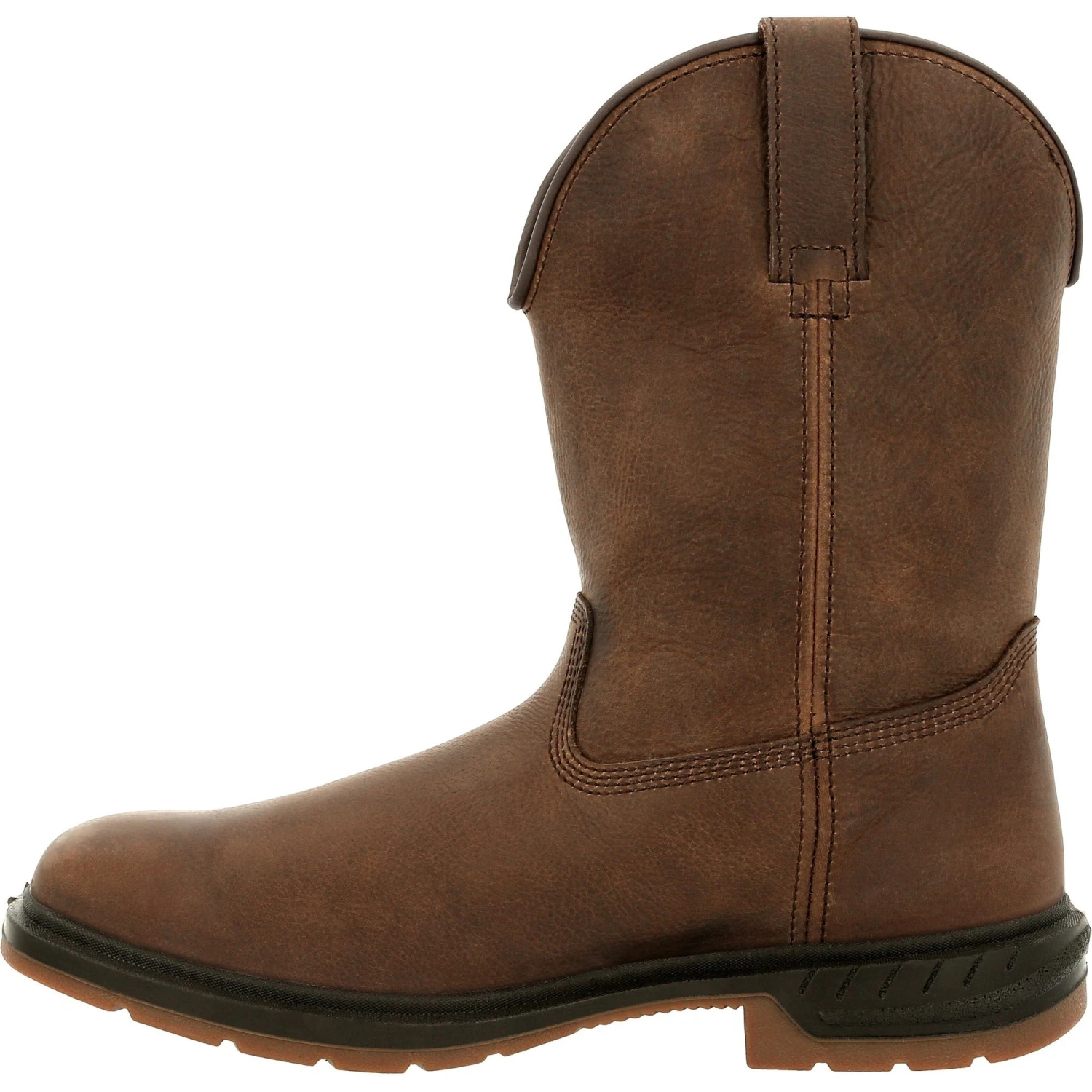 Rocky Men's WorkSmart 10" Square Toe Unlined Western Work Boot RKW0346 6 Rocky Men's WorkSmart 10" Square Toe Unlined Western Work Boot RKW0346 - Image 4
