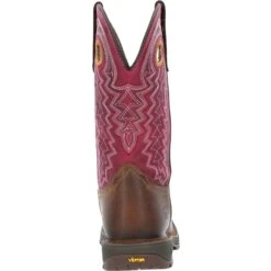 Rocky Women's Legacy 32 11" Square Toe Western Boot - Brown - RKW0357 -Overlook Boots Online Shop RKW0357 back