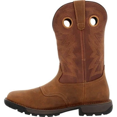 Rocky Men's Legacy 32 Waterproof Western Work Boot -Brown- RKW0380 5 Rocky Men's Legacy 32 Waterproof Western Work Boot -Brown- RKW0380 - Image 3