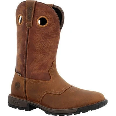 Rocky Men's Legacy 32 Waterproof Western Work Boot -Brown- RKW0380 3 Rocky Men's Legacy 32 Waterproof Western Work Boot -Brown- RKW0380