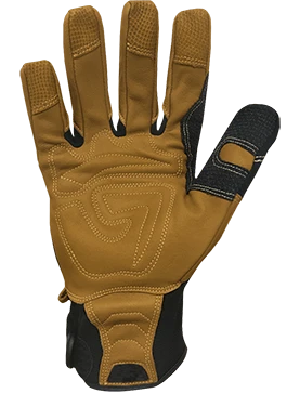 Ironclad Racnhworx Genuine Leather Work Gloves - Brown - RWG2 4 Ironclad Racnhworx Genuine Leather Work Gloves - Brown - RWG2 - Image 2