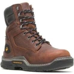Wolverine Men's Raider Durashocks 8" Soft Toe WP 400G Work Boot W210069
