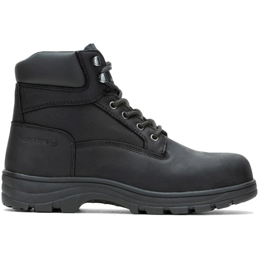 Wolverine Men's Carlsbad Steel Toe Work Boot - Black - W231127 3 Wolverine Men's Carlsbad Steel Toe Work Boot - Black - W231127