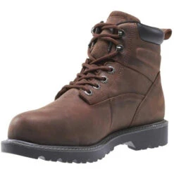 Wolverine Women's Floorhand Steel Toe WP Work Boot - Brown - W10696 -Overlook Boots Online Shop WBSM W10633 101215 F16 135
