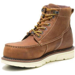Wolverine Men's I-90 Durashock 6" Soft Toe WP Wedge Work Boot- Tan - W200051 -Overlook Boots Online Shop WBSM W201097 040919 S20 135 526bad5f 32e8 44e2 a0f0 fc801455562a
