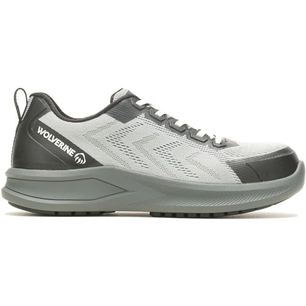 Wolverine Men's Bolt Durashocks Knit Carbonmax Work Shoe -Charcoal- W231078 4 Wolverine Men's Bolt Durashocks Knit Carbonmax Work Shoe -Charcoal- W231078 - Image 2