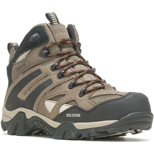 Wolverine Men's Wilderness Waterproof Soft Toe Boot - Stone - W880350 3 Wolverine Men's Wilderness Waterproof Soft Toe Boot - Stone - W880350
