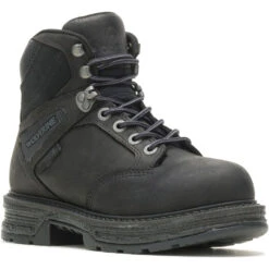 Wolverine Women's Hellcat UltraSpring?盲贸 ST 6" WP Work Boot - Black - W210106
