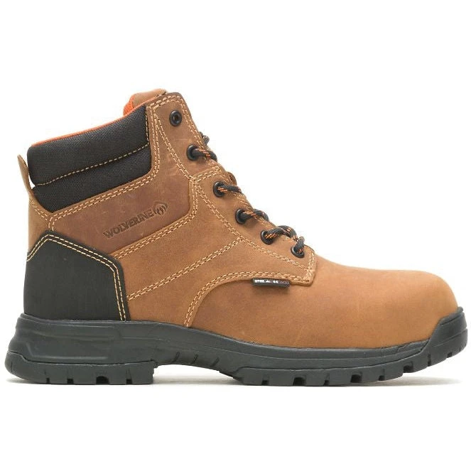 Wolverine Women's Piper 6" WP Comp Toe Work Boot -Brown- W221032 4 Wolverine Women's Piper 6" WP Comp Toe Work Boot -Brown- W221032 - Image 2