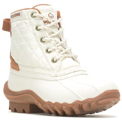 Wolverine Women's Torrent Quilted Rain And Snow Duck Boot - Ivory W880342 3 Wolverine Women's Torrent Quilted Rain And Snow Duck Boot - Ivory W880342
