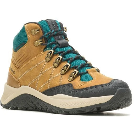 Wolverine Women's Luton Mid WP Outdoor Hiker Boot -Gold- W880386 3 Wolverine Women's Luton Mid WP Outdoor Hiker Boot -Gold- W880386