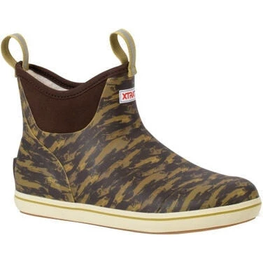 Xtratuf Men's Ankle 6" Waterproof Slip Resistant Deck Boot - Camo - XMAB9CH 3 Xtratuf Men's Ankle 6" Waterproof Slip Resistant Deck Boot - Camo - XMAB9CH