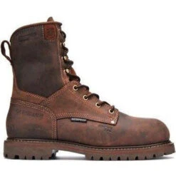 Carolina Men's 28 Series 8" WP Ins Grizzly Work Boot - Brown - CA9028 12 Carolina Men's 28 Series 8" WP Ins Grizzly Work Boot - Brown - CA9028 -Overlook Boots Online Shop carolina mens 28 series 8 wp ins grizzly work boot brown ca9028 4
