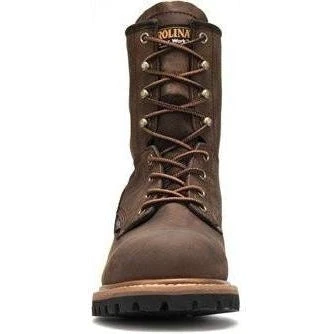 Carolina Men's Elm 8” Waterproof Logger Work Boot - Brown - CA8821 4 Carolina Men's Elm 8” Waterproof Logger Work Boot - Brown - CA8821 - Image 2