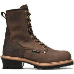 Carolina Men's Elm 8” Waterproof Logger Work Boot - Brown - CA8821 13 Carolina Men's Elm 8” Waterproof Logger Work Boot - Brown - CA8821 -Overlook Boots Online Shop carolina mens elm 8 waterproof logger work boot brown ca8821 5
