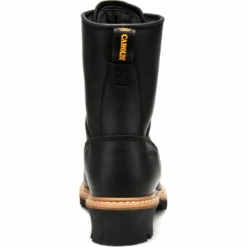 Carolina Men's Spruce 8" WP Lace-to-Toe Logger Work Boot Black CA8825 -Overlook Boots Online Shop carolina mens spruce 8 wp lace to toe logger work boot black ca8825 5