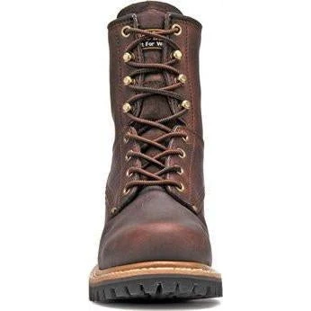 Carolina Women's Elm 8" Logger Work Boot - Brown - CA421 4 Carolina Women's Elm 8" Logger Work Boot - Brown - CA421 - Image 2