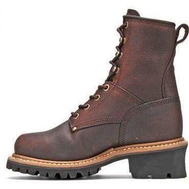 Carolina Women's Elm 8" Logger Work Boot - Brown - CA421 9 Carolina Women's Elm 8" Logger Work Boot - Brown - CA421 - Image 7