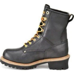 Carolina Women's Elm 8” WP Steel Toe Logger Work Boot - Black - CA1420 13 Carolina Women's Elm 8” WP Steel Toe Logger Work Boot - Black - CA1420 -Overlook Boots Online Shop carolina womens elm 8 wp steel toe logger work boot black ca1420 5
